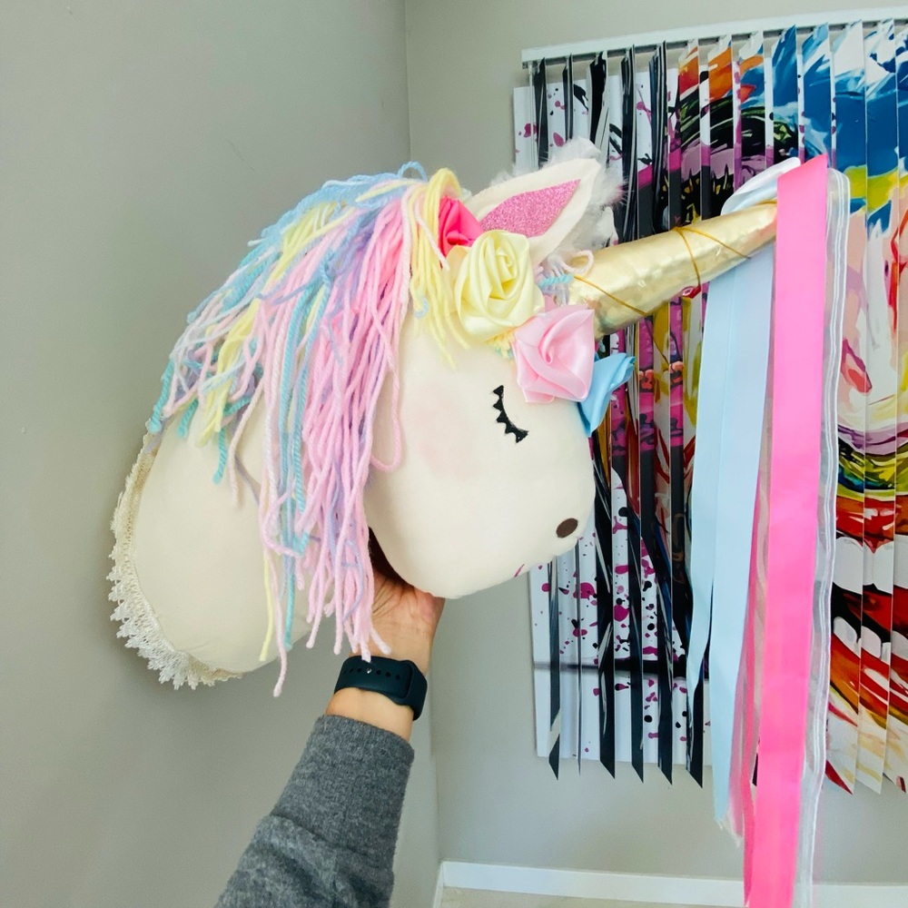 Unicorn Wall Bust Decor